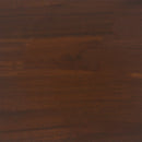 Dobbelt Sengestel med Hovedgærde ROSTOCK Mørk Brun 180 x 200 cm