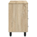 Badeværelse Vaskeskab Sonoma-eg 60 x 35 x 60 cm Konstrueret træ