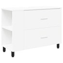 Badeværelse Vaskeskab Hvid 80 x 35 x 60 cm Konstrueret træ