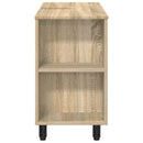 Badeværelse Vaskeskab Sonoma-eg 80 x 35 x 60 cm Konstrueret træ