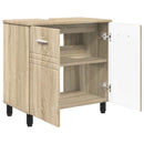 Badeværelse Vaskeskab Sonoma-eg 60 x 35 x 60 cm Konstrueret træ