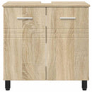 Badeværelse Vaskeskab Sonoma-eg 60 x 35 x 60 cm Konstrueret træ
