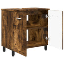 Badeværelse Vaskeskab Røget eg 60 x 35 x 60 cm Konstrueret træ
