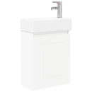 Badeværelses Vanity-enhed med Armatur Hvid 45,5 x 22,5 x 84 cm