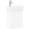 Badeværelses Vanity-enhed med Armatur Hvid 45,5 x 25,5 x 84 cm