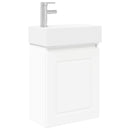 Badeværelses Vanity-enhed med Armatur Hvid 45,5 x 22,5 x 84 cm