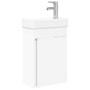 Badeværelses Vanity-enhed med Armatur Hvid 40,5 x 22,5 x 62 cm