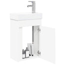 Badeværelses Vanity-enhed med Armatur Hvid 40,5 x 22,5 x 62 cm