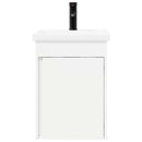 Badeværelses Vanity-enhed med Armatur Hvid 42 x 40 x 74,5 cm