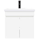 Badeværelses Vanity-enhed med Armatur Hvid 61 x 40 x 74,5 cm