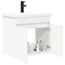 Badeværelses Vanity-enhed med Armatur Hvid 61 x 40 x 74,5 cm