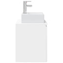 Væghængt håndvask skab Hvid 49,5 x 41 x 62,5 cm Konstrueret træ