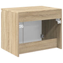 Vægmonteret Badeværelsesskab Sonoma-eg 62,5 x 44,5 x 50 cm
