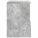 Badeværelsesskab Betongrå 30 x 44,5 x 50 cm Konstrueret træ