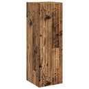 Vægmonteret Badeværelsesskab Gammelt træ 33 x 34,5 x 100 cm