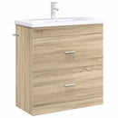Badeværelse Under Vask Skab Sonoma-eg 78,5 x 37,5 x 81 cm