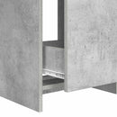 Badeværelse Under Vask Skab Betongrå 78,5 x 37,5 x 81 cm