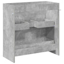 Badeværelse Under Vask Skab Betongrå 78,5 x 37,5 x 81 cm
