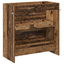 Badeværelse Under Vask Skab Gammelt træ 78,5 x 37,5 x 81 cm