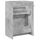 Badeværelse Under Vask Skab Betongrå 56 x 37,5 x 81 cm