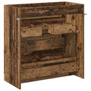 Badeværelse Under Vask Skab Gammelt træ 78,5 x 37,5 x 81 cm