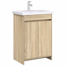 Badeværelse Under Vask Skab Sonoma-eg 56 x 37,5 x 81 cm