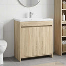Badeværelse Under Vask Skab Sonoma-eg 78,5 x 37,5 x 81 cm