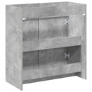 Badeværelse Under Vask Skab Betongrå 78,5 x 37,5 x 81 cm