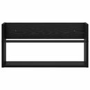 Magasin Rack 2 pcs Sort eg 60 x 12 x 30 cm Konstrueret træ
