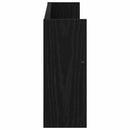 Magasin Rack 2 pcs Sort eg 60 x 12 x 30 cm Konstrueret træ