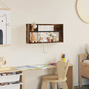 Magasin Rack med hylde Røget eg 60 x 12 x 30 cm Konstrueret træ
