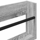 Magasin Rack Grå Sonoma 60 x 12 x 30 cm Konstrueret træ
