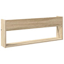 Magasin Rack 2 pcs Sonoma eg 80 x 12 x 30 cm Konstrueret træ