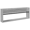 Magasin Rack 2 pcs Grå Sonoma 80 x 12 x 30 cm Konstrueret træ