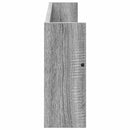 Magasin Rack 2 pcs Grå Sonoma 80 x 12 x 30 cm Konstrueret træ
