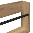 Magasin Rack med hylde 2 stk. Artisan Egetræ 80 x 12 x 30 cm