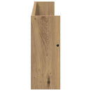 Magasin Rack med hylde 2 stk. Artisan Egetræ 80 x 12 x 30 cm