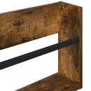 Magasin Rack Røget eg 100 x 12 x 30 cm Konstrueret træ