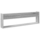 Magasin Rack 2 pcs Grå Sonoma 100 x 12 x 30 cm Konstrueret træ