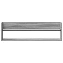 Magasin Rack 2 pcs Grå Sonoma 100 x 12 x 30 cm Konstrueret træ