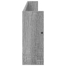 Magasin Rack 2 pcs Grå Sonoma 100 x 12 x 30 cm Konstrueret træ