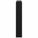 Magasin Rack 2 stk. Sort eg 60 x 12 x 70 cm Konstrueret træ