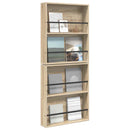 Magasin Rack 2 pcs Sonoma eg 60 x 12 x 70 cm Konstrueret træ