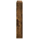 Magasin Rack 2 pcs Røget eg 60 x 12 x 70 cm Konstrueret træ