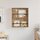Magasin Rack Artisan Egetræ 60 x 12 x 70 cm Konstrueret træ