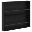 Magasin Rack 2 pcs Sort eg 80 x 12 x 70 cm Konstrueret træ