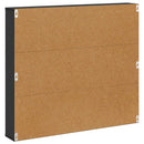 Magasin Rack 2 stk. Sort eg 80 x 12 x 70 cm Konstrueret træ