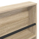 Magasin Rack 2 pcs Sonoma eg 80 x 12 x 70 cm Konstrueret træ