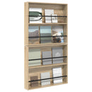 Magasin Rack 2 pcs Sonoma eg 80 x 12 x 70 cm Konstrueret træ