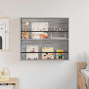 Magasin Rack Grå Sonoma 80 x 12 x 70 cm Konstrueret træ